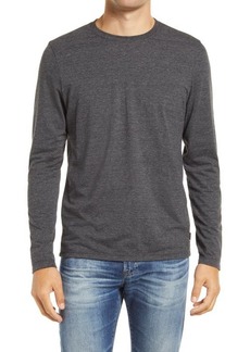 AG Adriano Goldschmied AG Clyde Men's Long Sleeve T-Shirt in Heather Charcoal at Nordstrom