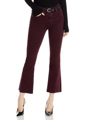 AG Adriano Goldschmied Ag Farrah Boot Crop Jeans in Hi-White Pinot Noir