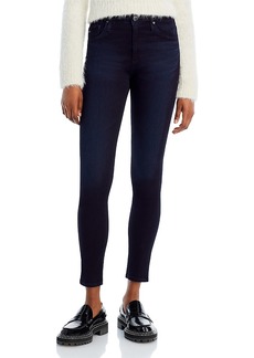 AG Adriano Goldschmied Ag Farrah High Rise Ankle Skinny Jeans in Blue Above