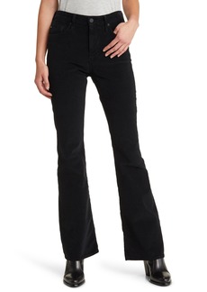 AG Adriano Goldschmied AG Farrah High Waist Stretch Corduroy Bootcut Pants in Sulfur Black at Nordstrom Rack