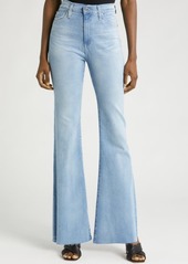 AG Adriano Goldschmied AG Madi High Waist Raw Hem Flare Jeans