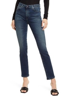 AG Adriano Goldschmied AG Mari High Waist Slim Straight Leg Jeans in Georgetown at Nordstrom
