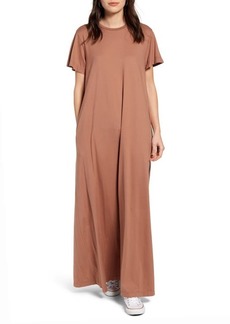 AG Adriano Goldschmied AG Micah Stretch Cotton Maxi T-Shirt Dress