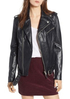 AG Adriano Goldschmied AG Reese Leather Moto Jacket