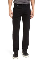AG Adriano Goldschmied AG Tellis SUD Modern Slim Fit Stretch Twill Pants in Sba Black at Nordstrom