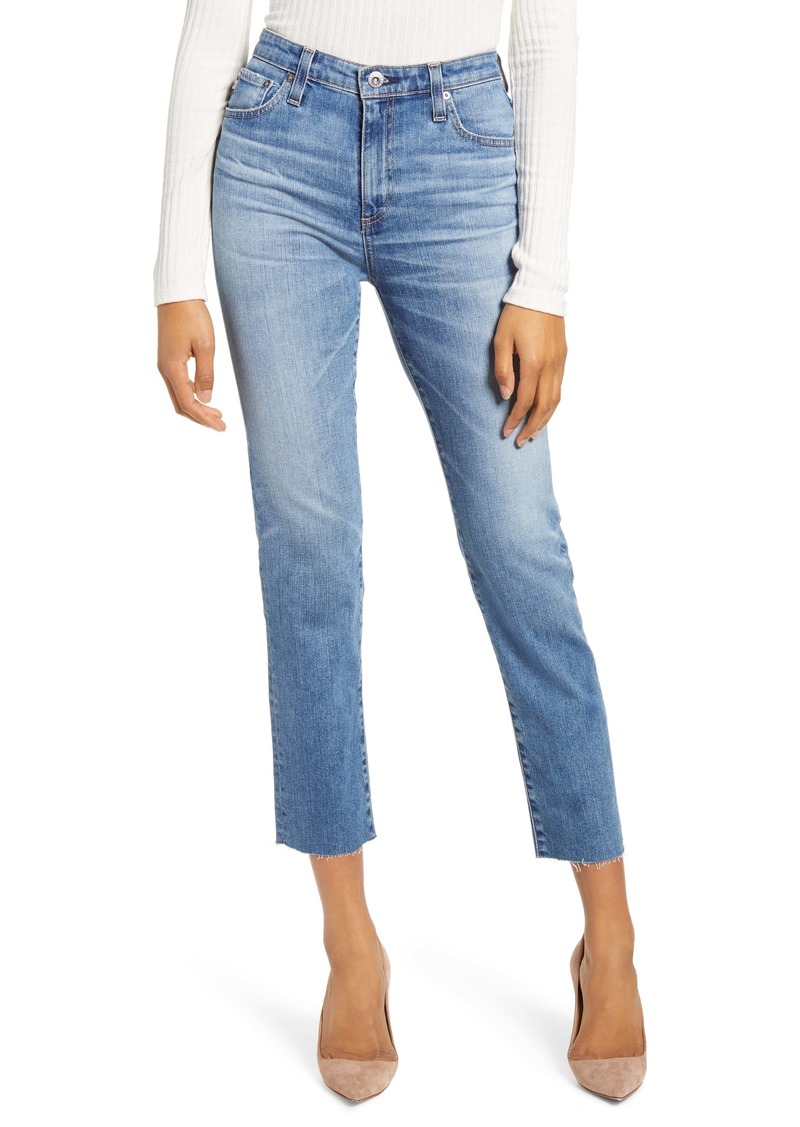 AG The Isabelle  Ankle Straight Leg Jeans