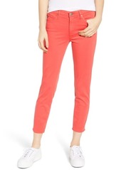 AG Adriano Goldschmied AG The Prima Mid Rise Crop Cigarette Jeans in Faded Azalea at Nordstrom