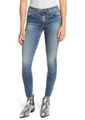 AG Adriano Goldschmied AG The Prima Raw Hem Ankle Cigarette Jeans in Navigate at Nordstrom