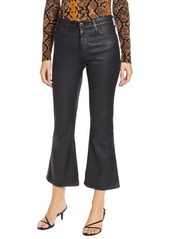 AG Adriano Goldschmied AG The Quinne Coated High Waist Crop Flare Jeans