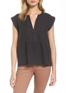 AG Adriano Goldschmied AG Trista Top in Sulfur/True Black at Nordstrom Rack