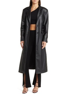AG Adriano Goldschmied AG x EmRata Valentina Belted Coat