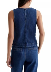 AG Adriano Goldschmied Amelia Denim Tank Top