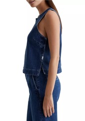 AG Adriano Goldschmied Amelia Denim Tank Top