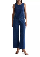 AG Adriano Goldschmied Amelia Denim Tank Top