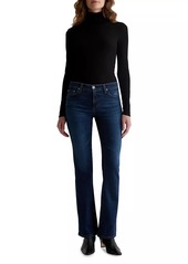 AG Adriano Goldschmied Angel Low-Rise Flared Jeans