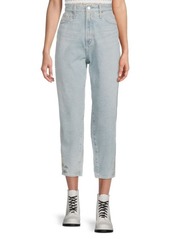 AG Adriano Goldschmied Barrel High Rise Cropped Jeans
