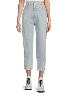 AG Adriano Goldschmied Barrel High Rise Cropped Jeans