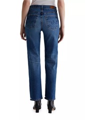 AG Adriano Goldschmied Brinley Mid-Rise Straight-Leg Jeans