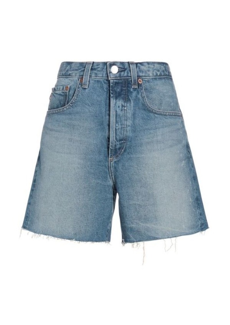 AG Adriano Goldschmied Clove High Rise Denim Shorts