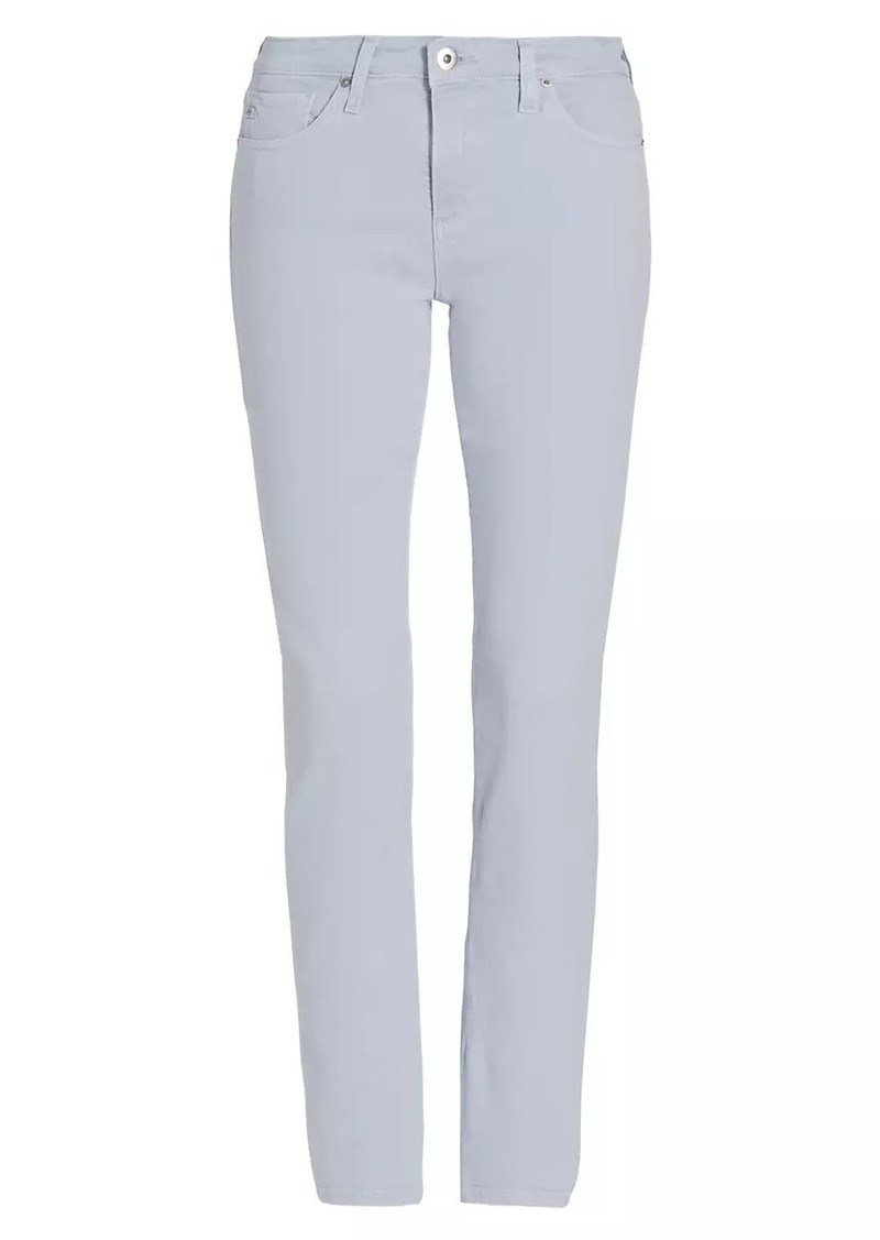 AG Adriano Goldschmied Cotton-Blend Crop Jeans