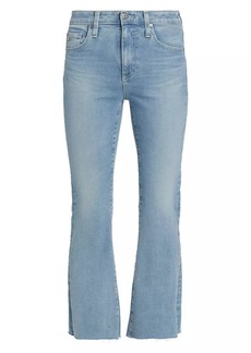 AG Adriano Goldschmied Cotton-Blend Crop Jeans