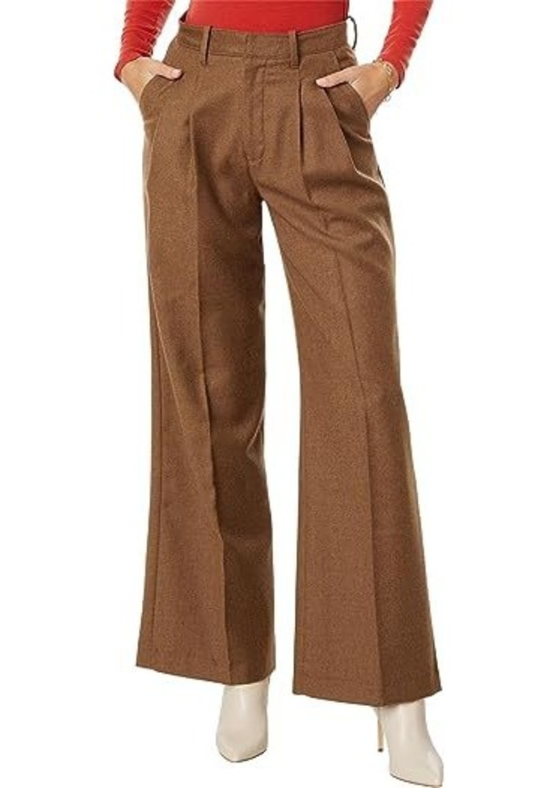 AG Adriano Goldschmied EmRata x AG Joan Double Pleated Trousers