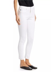 AG Adriano Goldschmied Farah Mid-Rise Skinny Ankle Jeans