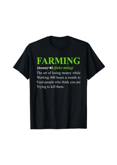 AG Adriano Goldschmied Farmer Agriculture - Professional Farmer Definition Noun T-Shirt