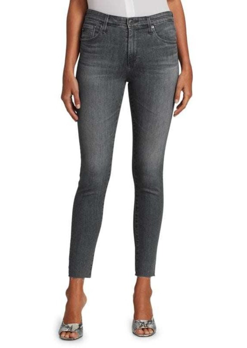 AG Adriano Goldschmied Farrah High-Rise Ankle Skinny Jeans