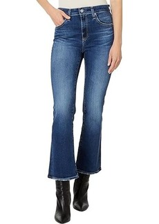 AG Adriano Goldschmied Farrah High Rise Crop Boot Jean in 14 Years Collector