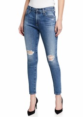 AG Adriano Goldschmied Farrah High-Rise Skinny Ankle Jeans