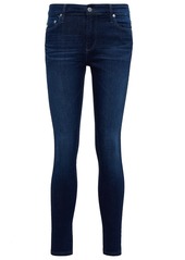AG Adriano Goldschmied Farrah high-rise cropped skinny jeans