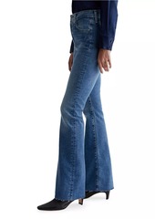 AG Adriano Goldschmied Farrah High-Rise Stretch Flared Jeans