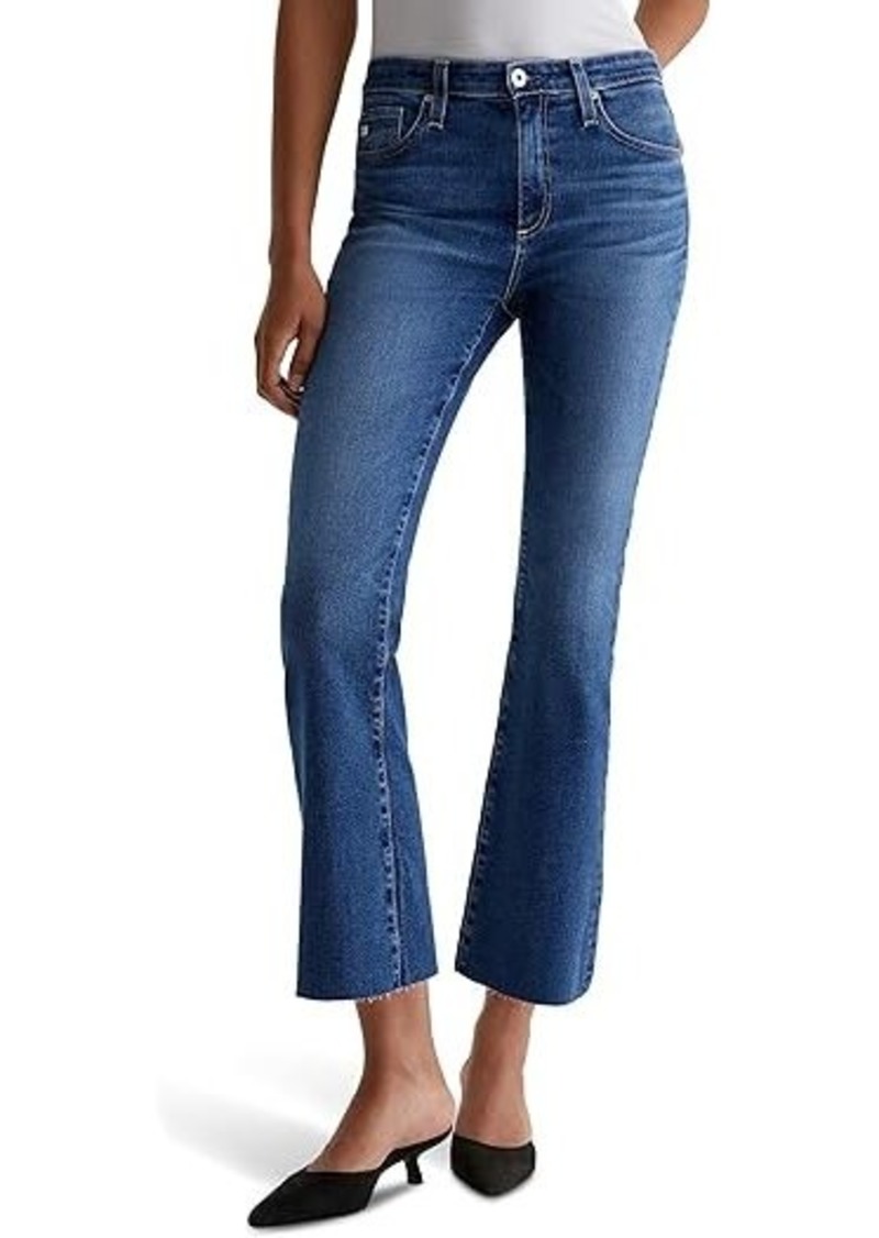 AG Adriano Goldschmied Farrah Mid Rise Crop Boot Jeans in Lucerne