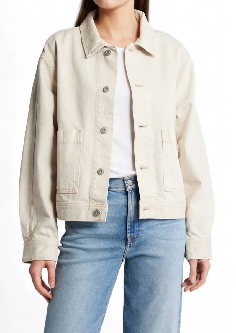 AG Adriano Goldschmied Genni Jacket In Sulfur