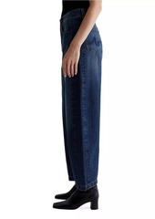 AG Adriano Goldschmied Hattie Mid-Rise Wide-Leg Jeans