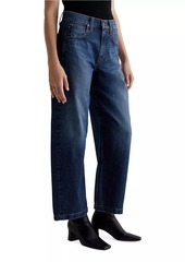 AG Adriano Goldschmied Hattie Mid-Rise Wide-Leg Jeans