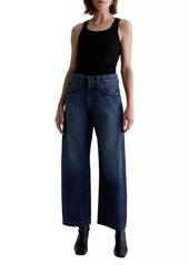 AG Adriano Goldschmied Hattie Mid-Rise Wide-Leg Jeans