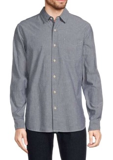 AG Adriano Goldschmied Long Sleeve Solid Shirt