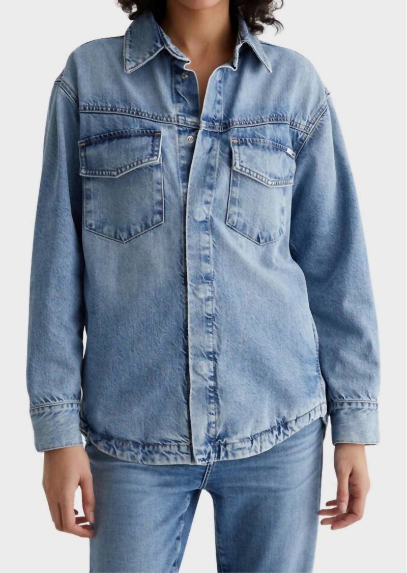 AG Adriano Goldschmied Maci Jacket In Denim