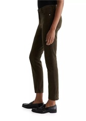 AG Adriano Goldschmied Mari Corduroy Straight-Leg Jeans