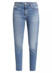 AG Adriano Goldschmied Mari Crop Stretch Cotton Jeans