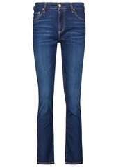 AG Adriano Goldschmied Mari high-rise slim jeans