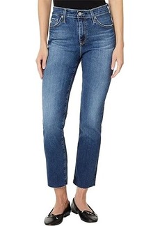 AG Adriano Goldschmied Mari High Rise Slim Straight Crop Jean in 14 Years Collector