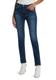 AG Adriano Goldschmied Mari High-Rise Straight Jeans