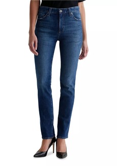 AG Adriano Goldschmied Mari High-Rise Straight-Leg Jeans