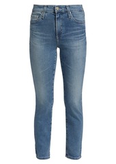 AG Adriano Goldschmied Mari Low-Rise Stretch Skinny Crop Jeans