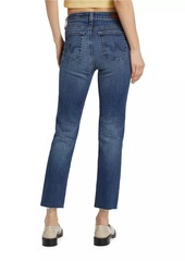 AG Adriano Goldschmied Mari Mid-Rise Skinny Crop Jeans