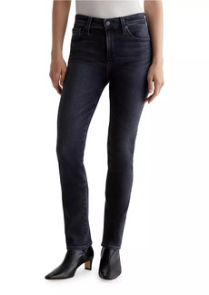 AG Adriano Goldschmied Mari Mid-Rise Stretch Slim Jeans