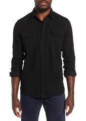 AG Adriano Goldschmied AG Benning Slim Fit Utility Shirt in Pipeline at Nordstrom